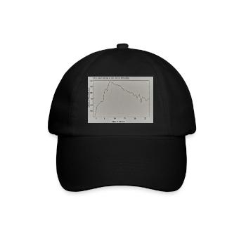 Alterliche Farbenwahrnehmung - Baseballkappe - Schwarz/Schwarz - Vorne