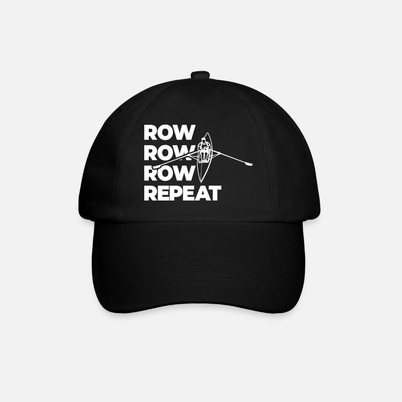 Aviron Aviron Aviron Répétition de l’aviron - Casquette classique - noir/noir