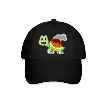 Volcan de la tortue - Casquette classique - noir/noir - Devant