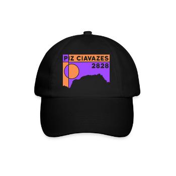 Piz Ciavazes Dolomites Escalade Sella Souvenir - Casquette classique - noir/noir - Devant
