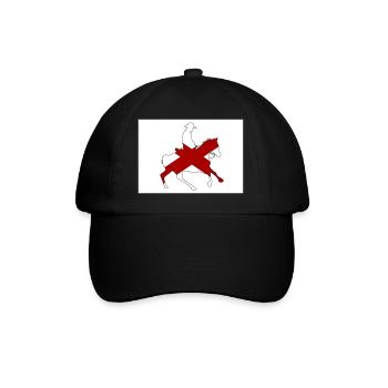 Alabama State Flag Cowboy - Baseball Cap - black/black - Front