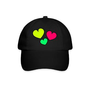 ICH HABE GERADE GEHEIRATET. Junggesellinnenabschied. VALENTINSTAG. PAAR. LIEBE - Baseballkappe - Schwarz/Schwarz - Vorne