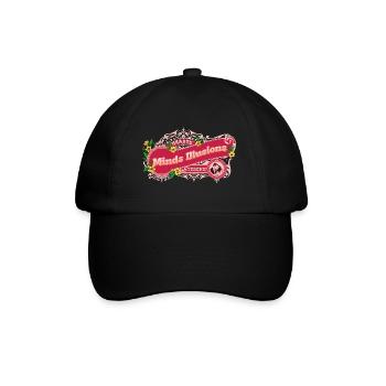 Couple Partners Engagement Wedding Valentine Lover - Baseballkappe - Schwarz/Schwarz - Vorne