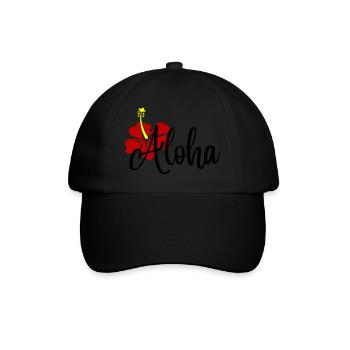 Aloha - Casquette classique - noir/noir - Devant