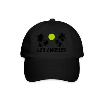 Los Angeles - Casquette classique - noir/noir - Devant