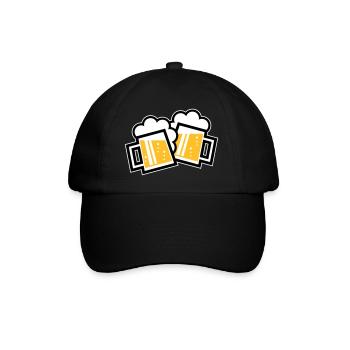 XZwei Originale Bayern (tricolore) - Casquette classique - noir/noir - Devant