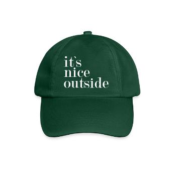 Il fait beau dehors... - Casquette classique - vert bouteille - Devant