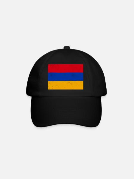 Flag of Armenia – Symbol of Identity and National Pride - Baseball Cap - black/black