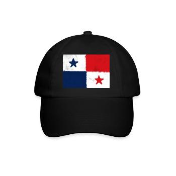 Drapeau du Panama - Casquette classique - noir/noir - Devant
