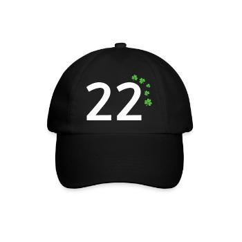 22 - Baseball Cap - black/black - Front
