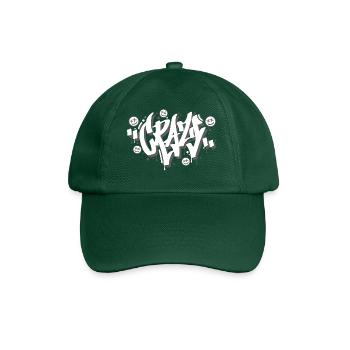 Conception de lettres graffiti folles - Casquette classique - vert bouteille - Devant
