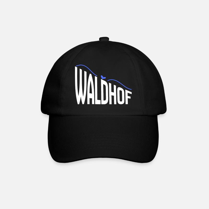 Waldhof - Baseballkappe - Schwarz/Schwarz