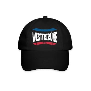 Kiel Stadium West Stand Hoodie, Shirt, Bag - Baseball Cap - black/black - Front