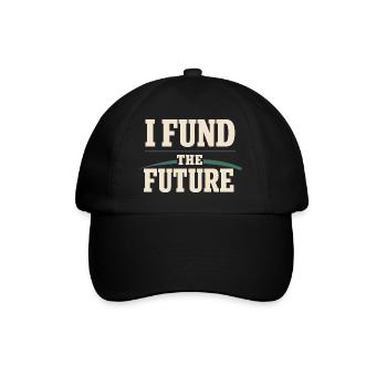 Angel Investor Venture Capital Startup-investor - Baseballkappe - Schwarz/Schwarz - Vorne