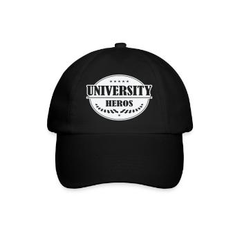Unihelden Badge - Baseball Cap - black/black - Front