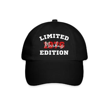 Limited Edition 1976 Markus Birthday Shirt - Baseball Cap - black/black - Front