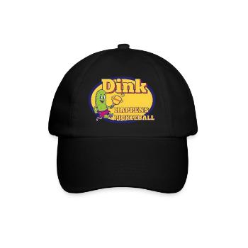 Pickleball Dink Happen, drôle d’amour du pickleball - Casquette classique - noir/noir - Devant