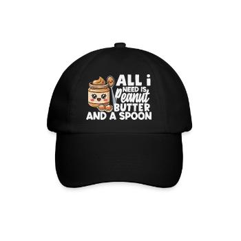 Peanut Butter & Jam Partner Look Design - Baseball Cap - black/black - Front