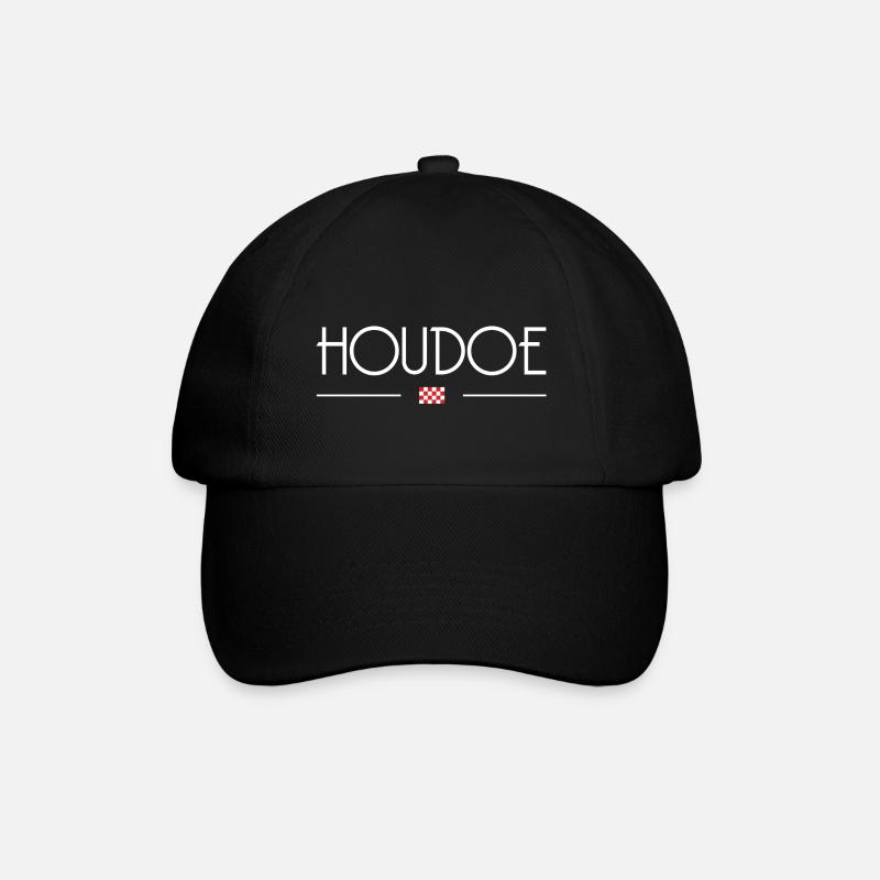 goodbye! - Baseball Cap - black/black