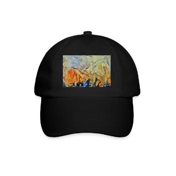 3948 - Baseballkappe - Schwarz/Schwarz - Vorne