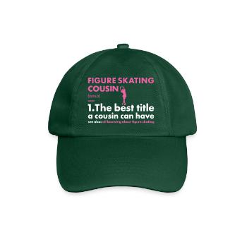 Sport Cousin Figure Skating - Baseball Cap - bottle green - Front