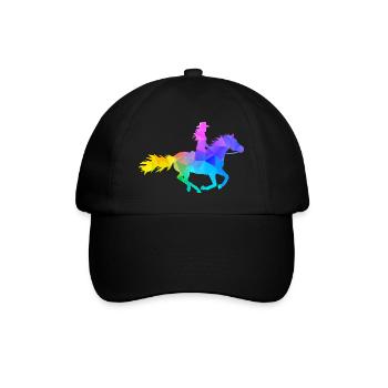 Western Lady Western Rider - Casquette classique - noir/noir - Devant