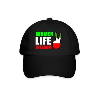 Women life freedom - Casquette classique - noir/noir - Devant