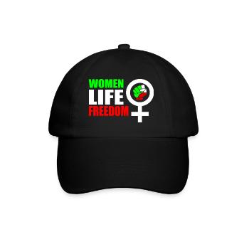 Women life freedom - Casquette classique - noir/noir - Devant