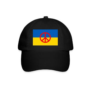 Ukraine - Baseball Cap - black/black - Front