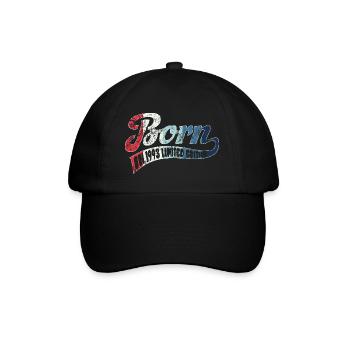 Born in 1993 - Limited Edition - Geburtstag - Baseballkappe - Schwarz/Schwarz - Vorne