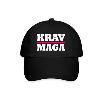 Krav maga - Casquette classique - noir/noir - Devant
