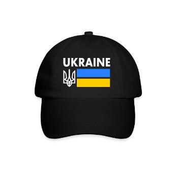 Ukraine - Casquette classique - noir/noir - Devant