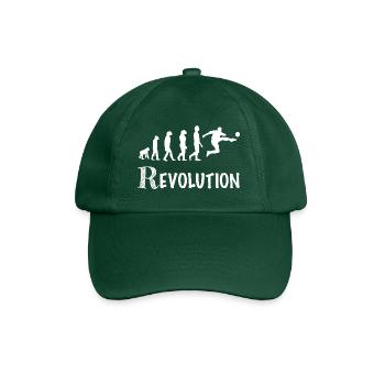 révolution joueur de foot sport - Casquette classique - vert bouteille - Devant