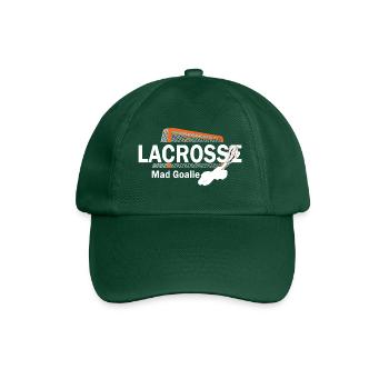 Lacrosse Mad Goalie - Baseball Cap - bottle green - Front