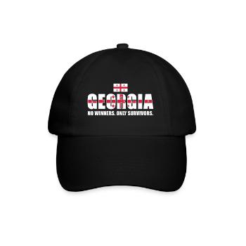 No Winners Only Survivors Rugby - Baseball Cap - black/black - Front