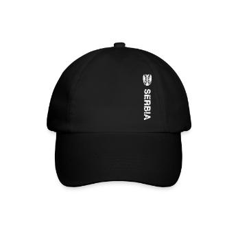 Serbia - Casquette classique - noir/noir - Devant