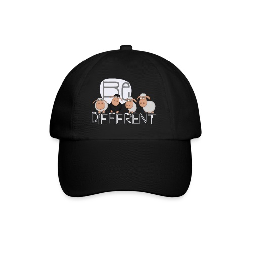 Be different Shirt: Einzigartige Schafe - Baseballkappe