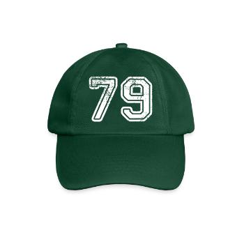 79 - Baseball Cap - bottle green - Front
