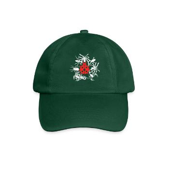 Marienkäfer - Baseballkappe - Flaschengrün - Vorne
