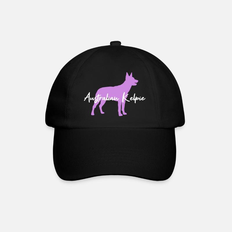 Australian Kelpie - Casquette classique - noir/noir
