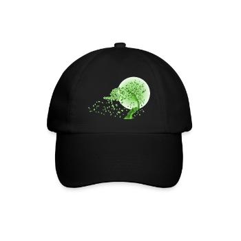 Japan Japanese Fashion Bonsai Moon Fantasy - Baseball Cap - black/black - Front