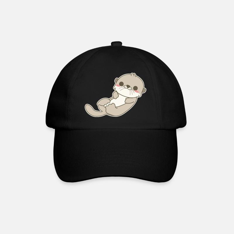 Loutre - Casquette classique - noir/noir