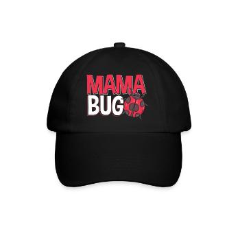 Ladybug Entomologist Ladybirds Entomology Mama Bug - Baseballkappe - Schwarz/Schwarz - Vorne