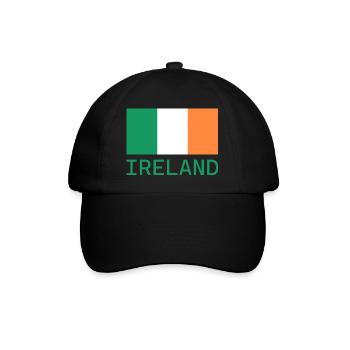ireland - Baseball Cap - black/black - Front