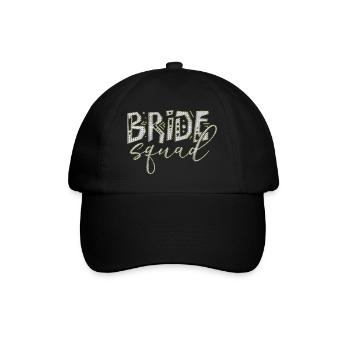 Bride bride wedding stag party bridesmaid party stag party - Baseball Cap - black/black - Front