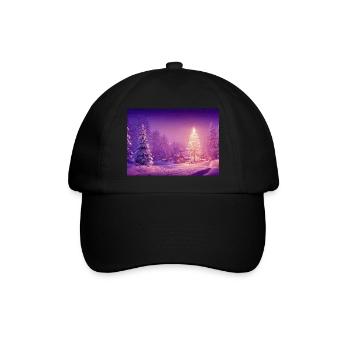 Noël 16 - Casquette classique - noir/noir - Devant