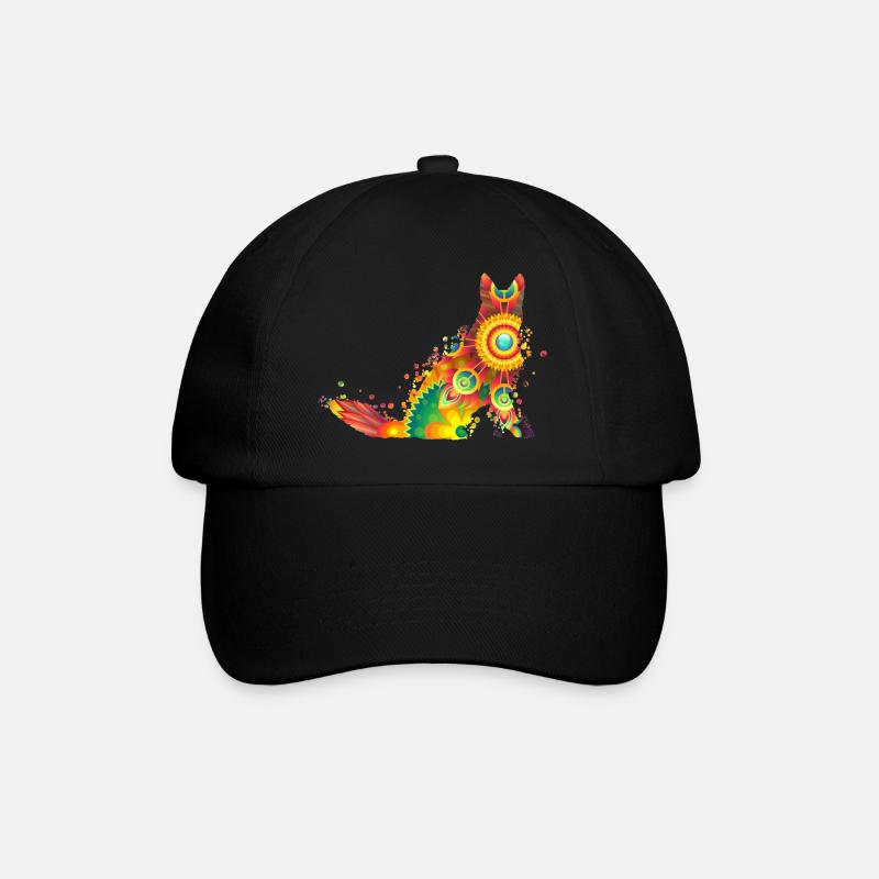 GERMAN SHEPHERD Deutscher Schäferhund Hunde Hund - Baseballkappe - Schwarz/Schwarz