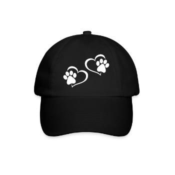 Hund Dog - Baseballkappe - Schwarz/Schwarz - Vorne