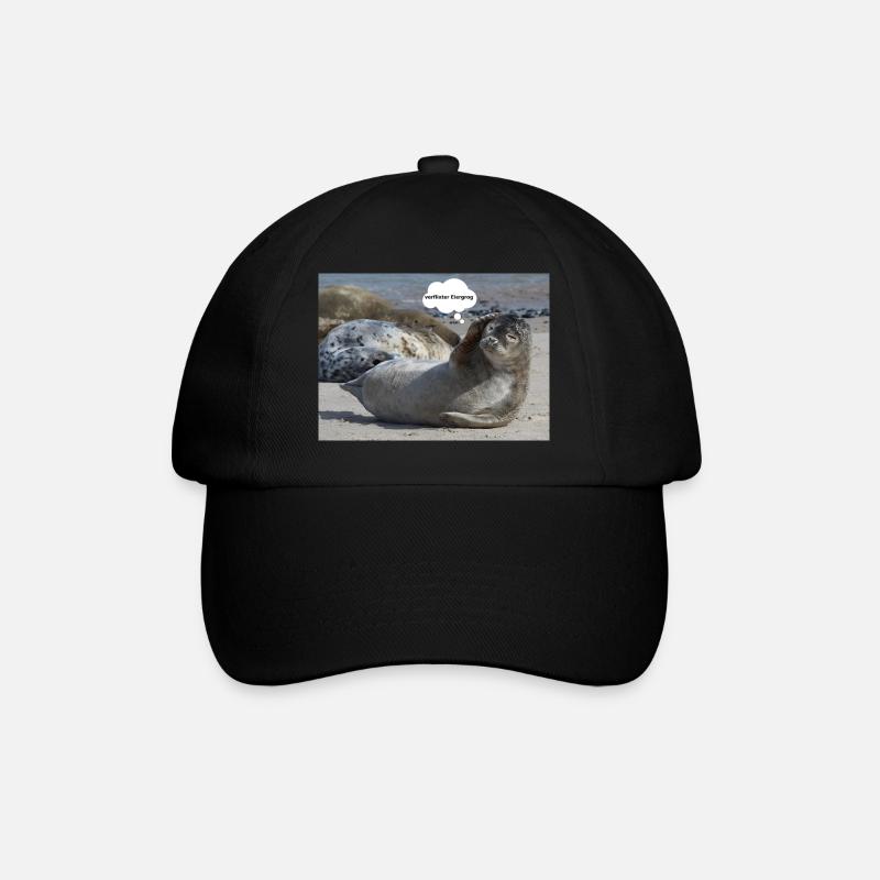 Robbe - Baseballkappe - Schwarz/Schwarz