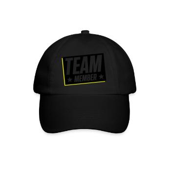 Team Member - Baseball Cap - black/black - Front